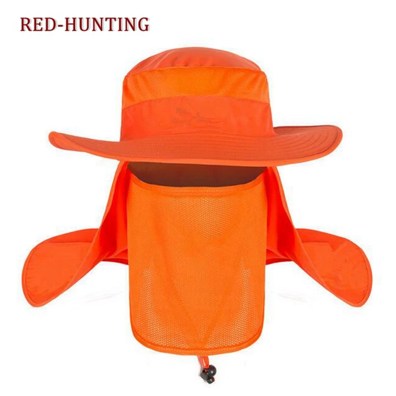 

Outdoor UV Protection Face Neck Flap Sun fishing hat Mask Headband Fishing equipment Fishing Sun Rain Anti-mosquito Hat