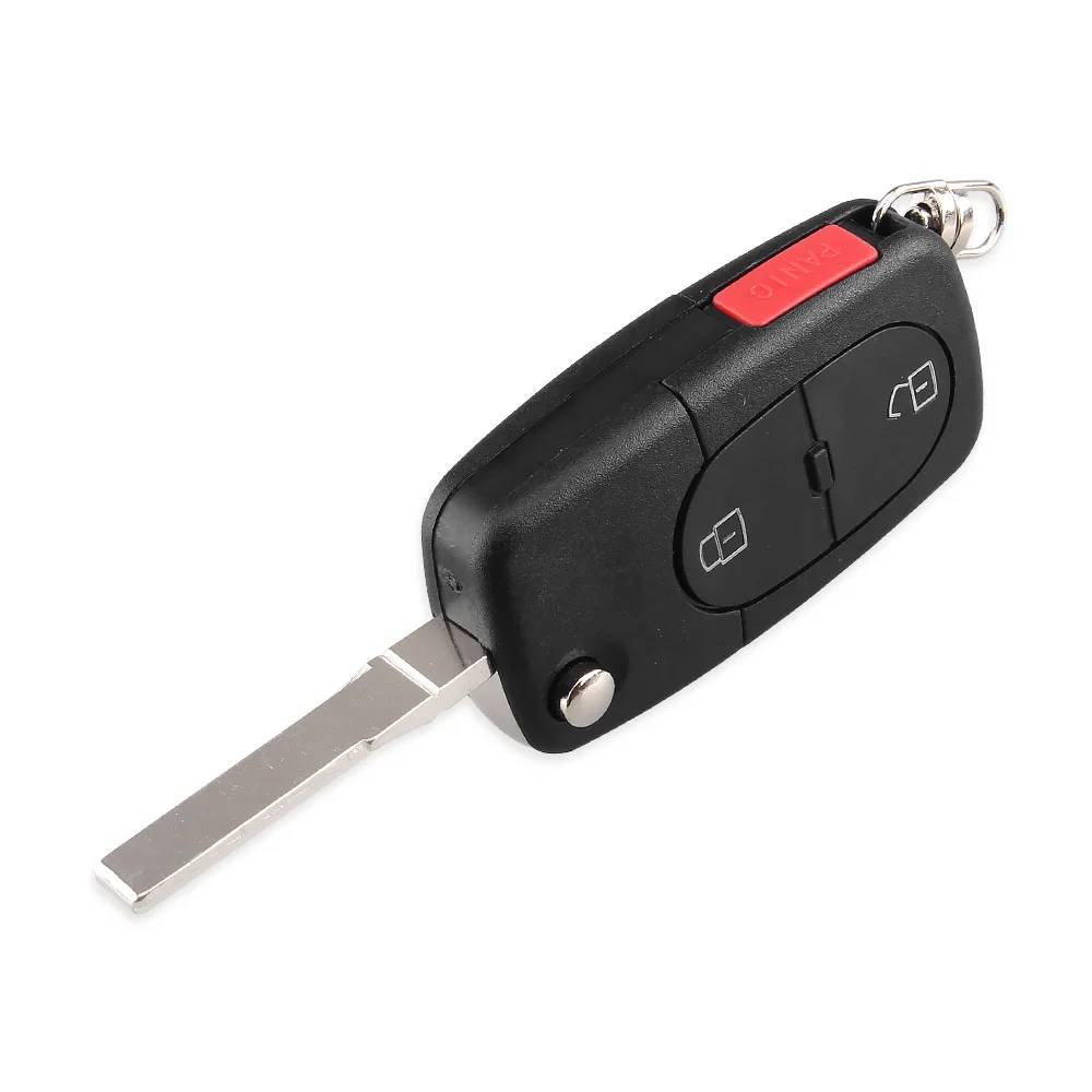 Складной чехол KEYYOU для Audi A3 A4 S4 CR1620/CR1616 2 кнопки + 3 кнопки|Ключ от авто| |