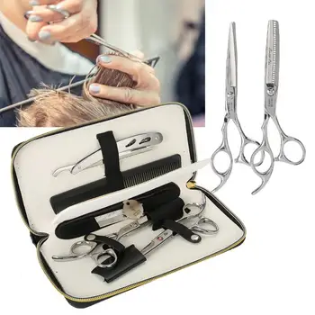 

6.5inch Hairdressers Scissors Hairdressing Supplies Cutting Scissors Straight Thinning Shears Professional Barbers Shears Razor