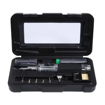 

10-in-1 Self-Ignition Gas Soldering Iron Cordless Welding Torch Kit Tools Gas Soldering Iron Gun Pens Welding Tool Universal