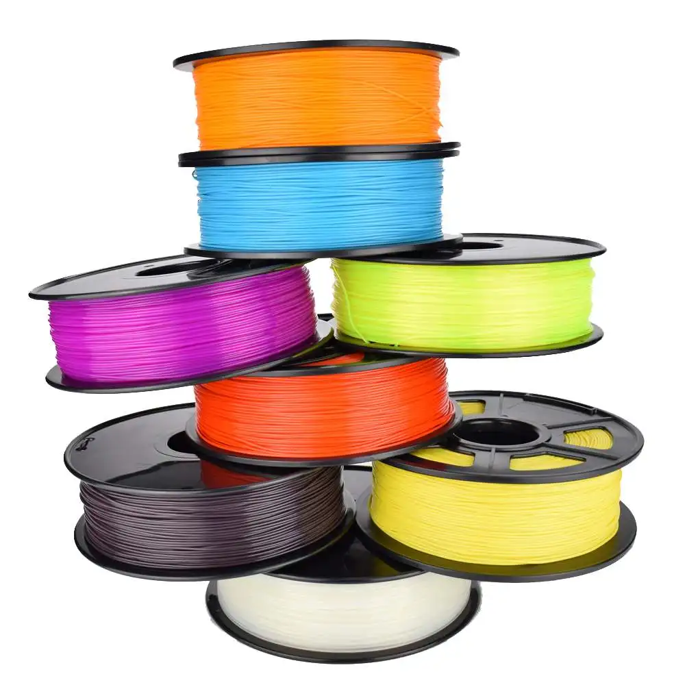 

Printing Material PLA Filament 1.75mm Plastic 3D Printer 1kg/Roll 9 Colors Optional Rubber Consumables