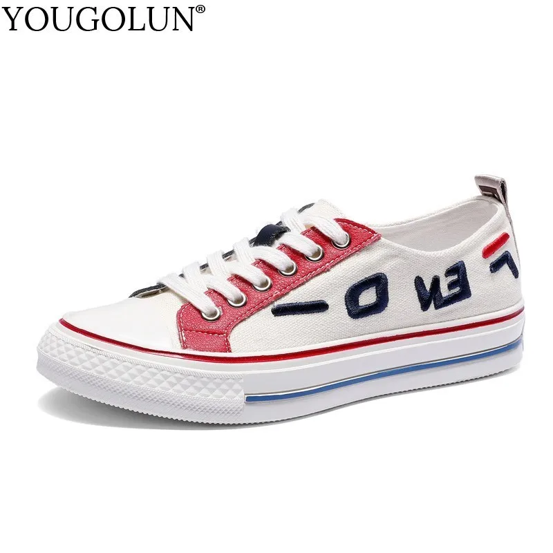 

Canvas Lace up Flat Shoes Women Spring Autumn Casual Sneakers Fashion Woman Comfortable Pigskin Leather Mixed Colors Shoes A187