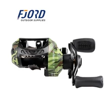 FJORD 9+ 1 Шариковые подшипники 6,3: 1 7,2: Baitcasting катушки высокая скорость литья Катушка с гладкой стабильная сильная легкость Рыболовная катушка
