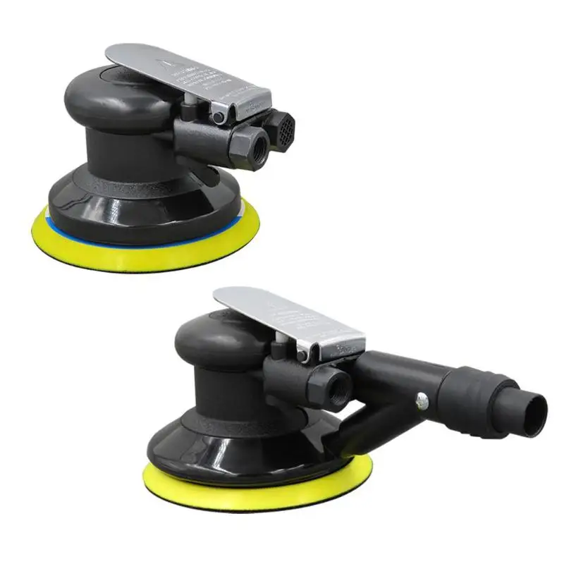 

5inch Matte Surface Circular Pneumatic Sander Sandpaper Orbital Air Polisher Kit Woodworking Grinding Machine