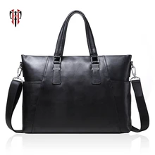 TIANHOO мужские сумки из натуральной коровьей кожи портфель 14 дюймов сумка на плечо для ноутбука для мужчин Мужская Ручная посылка для работы сумки