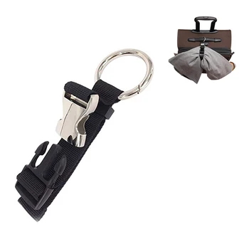 

Security Fixed Belt Travel Luggage Strap Anti Lost Suitcase Black Strong Multifunction Elastic Adjustable Hanger Portable Nylon