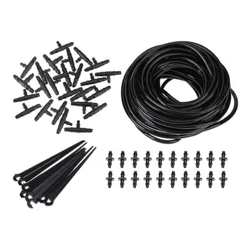 

15/20m Automatic Sprinkler Garden Drip Pipe PVC Watering Hose Irrigation Watering Kit Set Drip Irrigation Systems Greenhouse