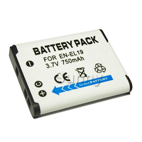 En El19 Battery Pack Charger For Nikon Coolpix S2500 S2550 S2600 S2700 S2750 S2800 S2900 S6900 Digital Camera Battery For Nikon Nikon S3500 Chargernikon Battery Aliexpress