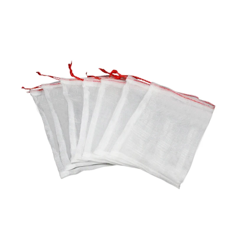 

Garden Plant Fruit Protect Drawstring Net Bag Insects Mosquito Bug Net Barrier Bag Mesh Against Insect Pest Bird For Protectin