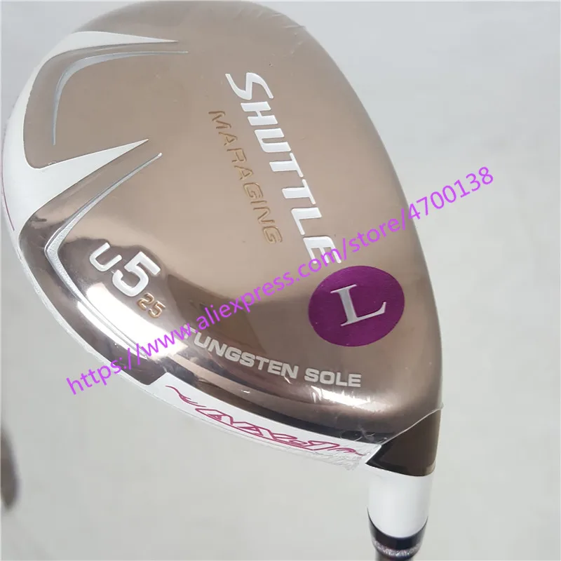 Новые женские Гольф-клубы Maruman SHUTTLE Golf Hybrid wood U5 clubs графитовая крышка вала для