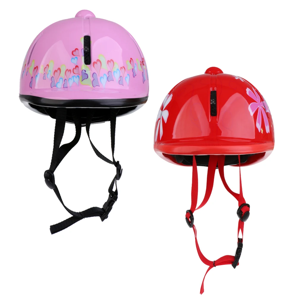 

2Pcs Horse Childrens Kids Ventilated Adjustable Horse Riding Equetrian Helmets