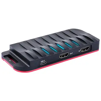 

MiraBox Capture Card, USB-C/Type-C HDMI Video Game Capture Card ,4K 30FPS Compatible with Windows, Linux, macOS, OBS Streaming