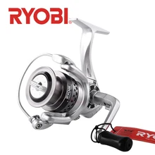 RYOBI пилот, катушка для спиннинга, Рыболовные катушки 1500 2500 3500 4500 5500 6500 5,1: 1/5. 0:1 Шестерни коэффициент 6+ 1BB спиннинг колесо Макс Перетащите кг/5 кг