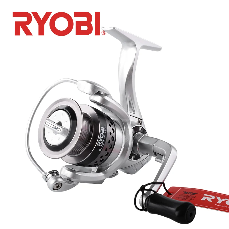 Carretilhas de Pesca 6 + Roda de Fiar Piloto Ryobi Fiação Carretel 2500 3500 4500 5500 6500 5.1: 1 – 5. 0:1 Gear Ratio 1bb Max Arraste 5 kg 1500
