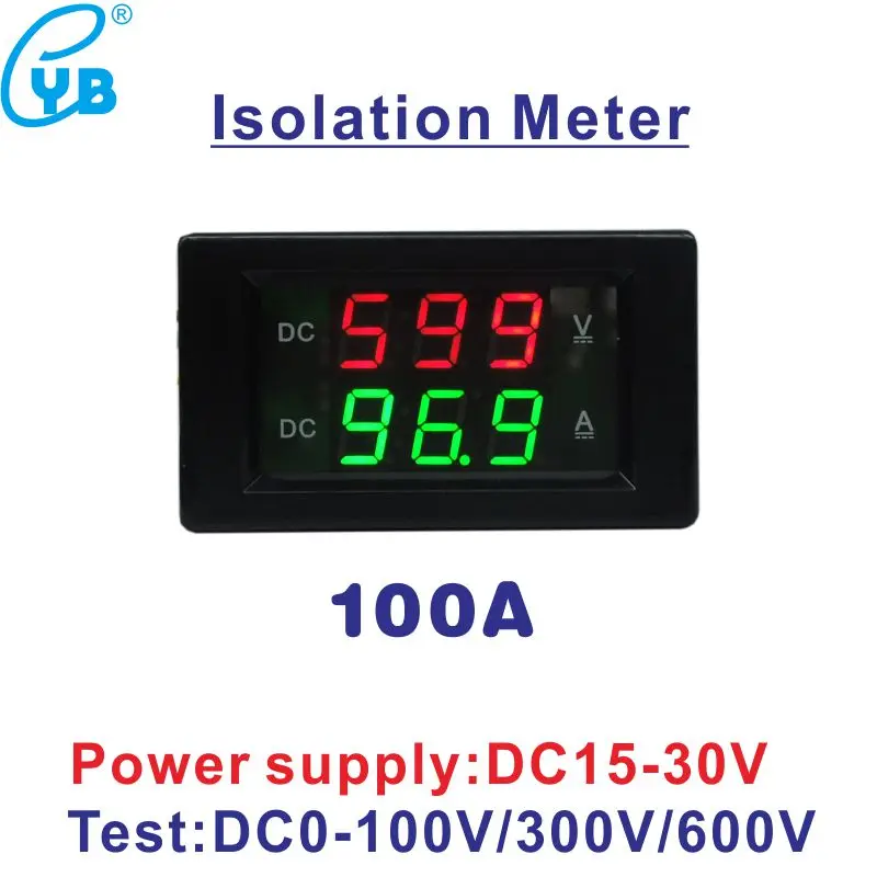 Buy DC Isolation Meter DC 100A Isolated VA Dual Meter