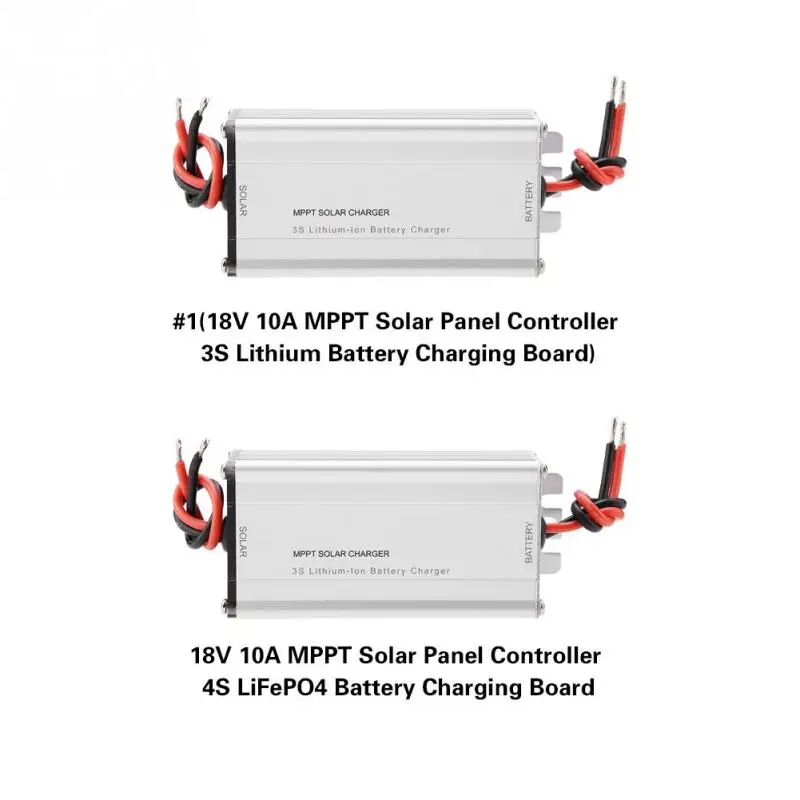 18 в 10A MPPT солнечная панель контроллер 3 S/4S LiFePO4 литиевая батарея зарядная плата солнечные контроллеры