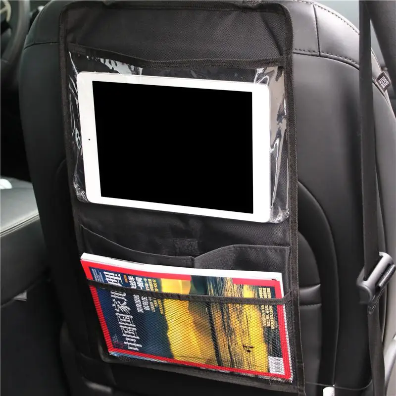 

Portable Child Auto Organizer Storage Bag For Ipad Car Seat Back Hanging Bag Holder Storage Bag For Kids Mesh