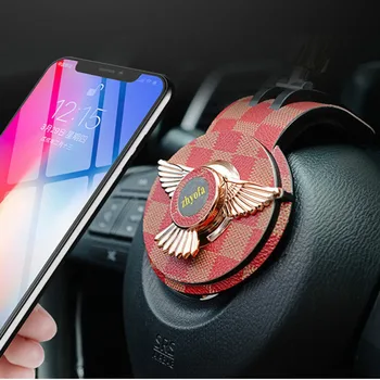 

Car Steering Wheel Car Phone Holder Stand GPS Navigation Mount Magnetic Car Phone Holder For iPhone Samsung Xiaomi Redmi Note 7