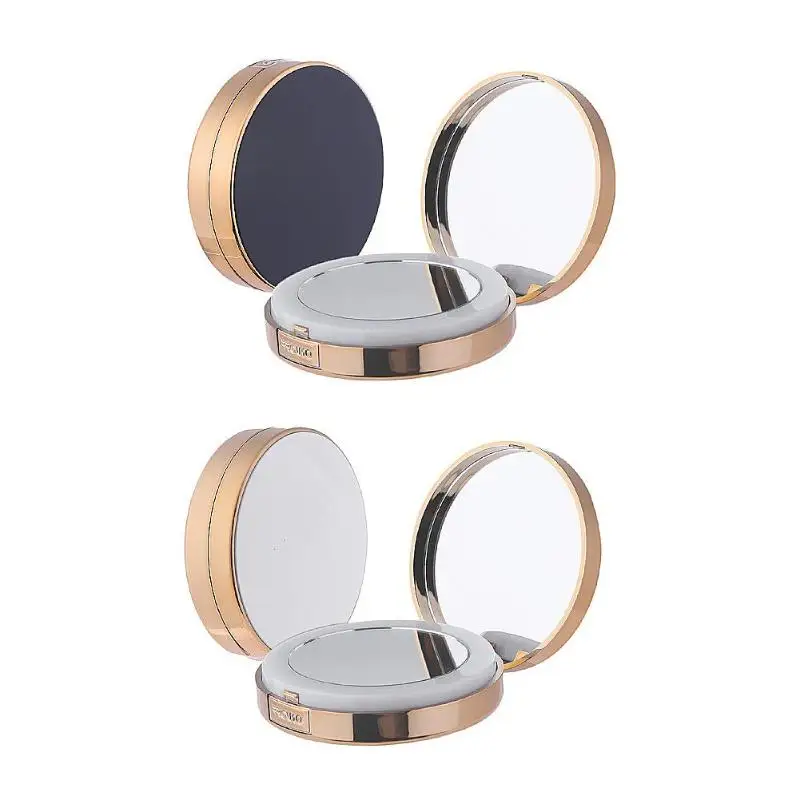 

USB Charging Rechargeable Folding Makeup Mirror 2 Sides 4 Times Magnifier HD LED Light Cosmetic Mirror
