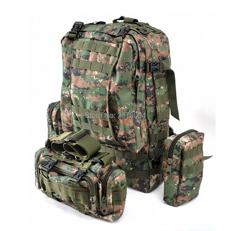 woodland cp Dello Militare green Grandi mkta mkbk Trekking Dimensioni Borsa Da Degli Outdoor 50l Tattico Black wldg Sacchetti Viaggio Uomini Zaino tan acu Campeggio Alpinismo Capacità Di nAwC1CSxEq
