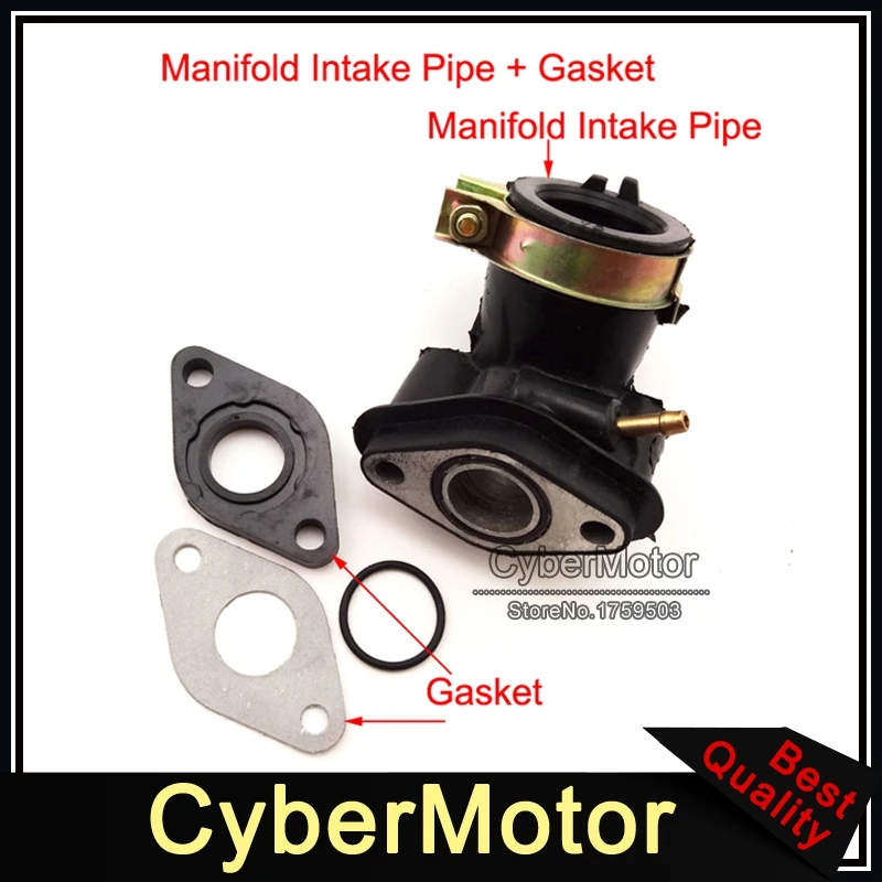 

Intake Manifold Inlet Pipe Gasket Kit For GY6 50cc Engine Carburetor Carb SUNL Baotian Znen Jmstar Chinese Moped Scooter