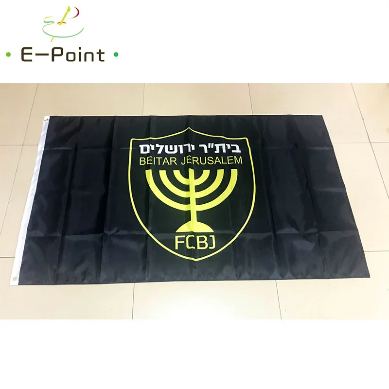 Israel Beitar Jerusalem FC черный 3 фута* 5 футов(90*150 см) размер рождественские украшения для домашнего флага баннер подарки