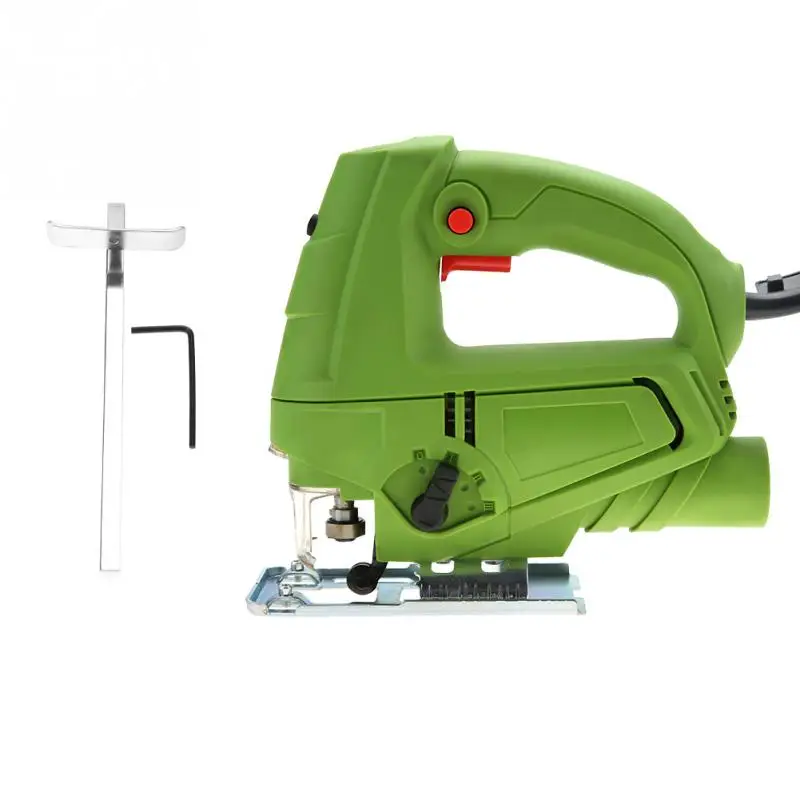 Ergonomic Handheld Electric Jig Saw Metallic Multifunctional Chainsaw