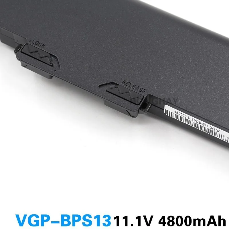 VGP-BPS13A/B Батарея для SONY Vaio VGN-AW VGN-CS VGN-FW VGN-NS VGN-NW BPS13/B VGP BPS13/Q VGP-BPS13B/B VGP-BPS13/B