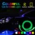 Luce ambiente Auto Atmosfera Lampada Della Luce APP di Controllo 8 colori FAI DA TE Morbido Refit In Fibra Ottica Fascia Per Car Interior Decorative luce