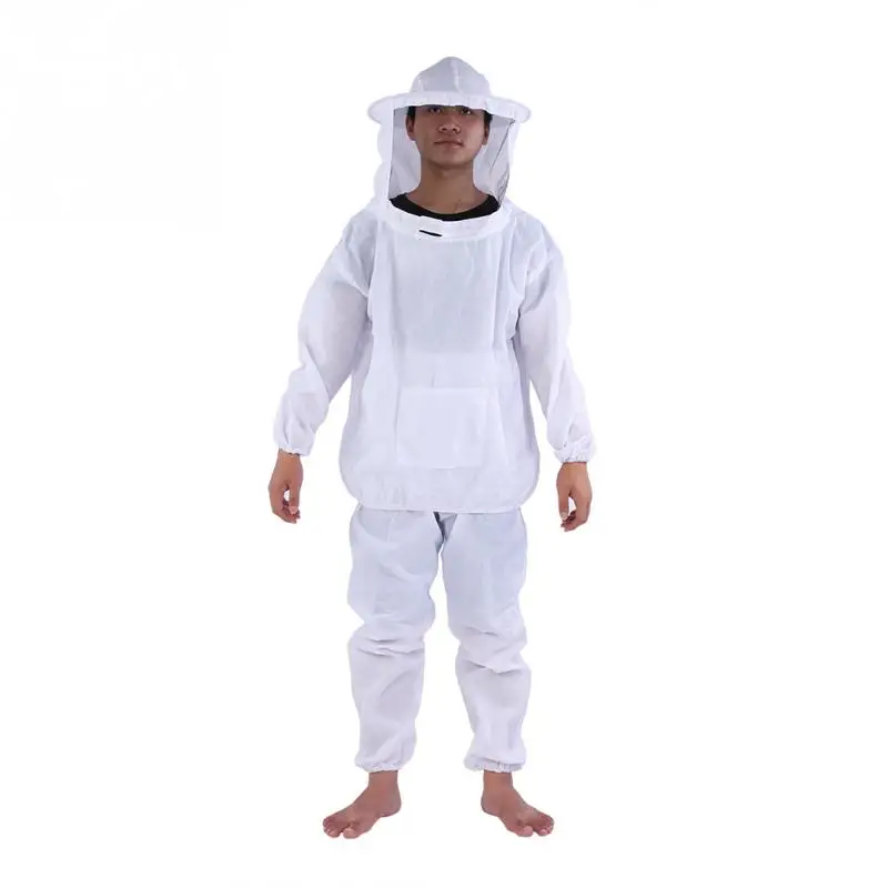 

Professional Beekeeper Protective Suit Beekeeping Equipment Hooded Jacket Pants Protect you against the stings of bees *