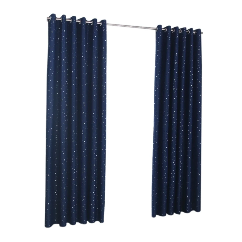 

Modern Blackout Window Curtains for Living Room Bedroom Stars Curtain Door Curtain for Kitchen the curtain of the shade curtai