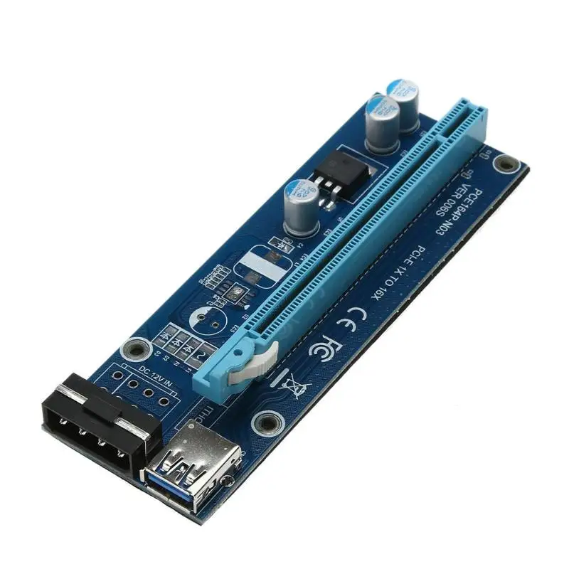 30 см USB 3 0 PCI E Express 1x to16x расширитель переходника адаптер SATA горная линия питания