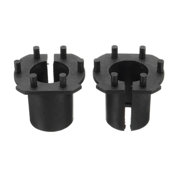 

1Pair Car H7 Xenon HID Bulbs Adapters Holders ABS Black for Mazda CX-7 MX-5 3 5 6 RX-8 Protege5