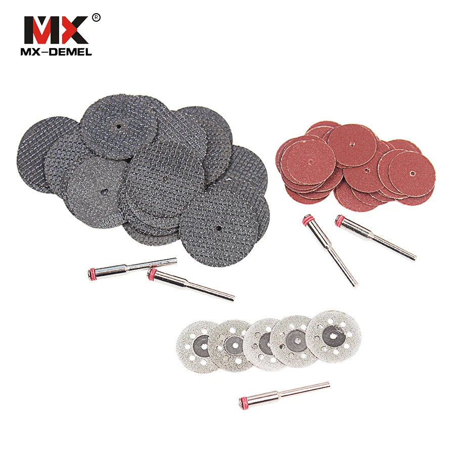 

MX-DEMEL Diamond Cutting Disc Sanding Grinding Wheel Circular Saw Blade Woodworking for Mini Drill Rotary Tool Accessories