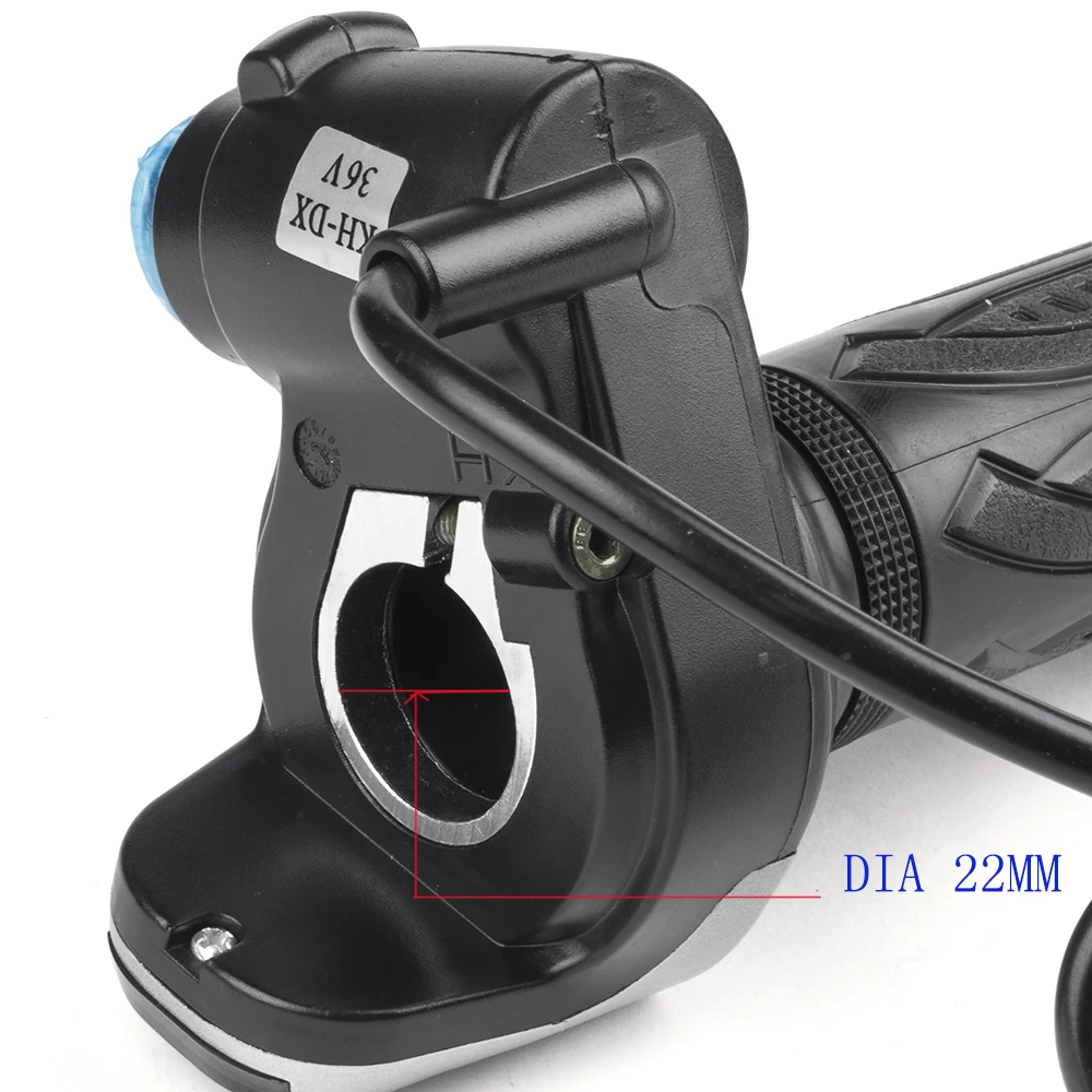 Clearance 1pair Twist Throttle 36V Gas Handle For Electric Bike With LCD display Lithium Battery Switch Lock Electric Scooter  Accelerator 2 Clearance 1pair Twist Throttle 36V Gas Handle For Electric Bike With LCD display Lithium Battery Switch Lock Electric Scooter  Accelerator 2