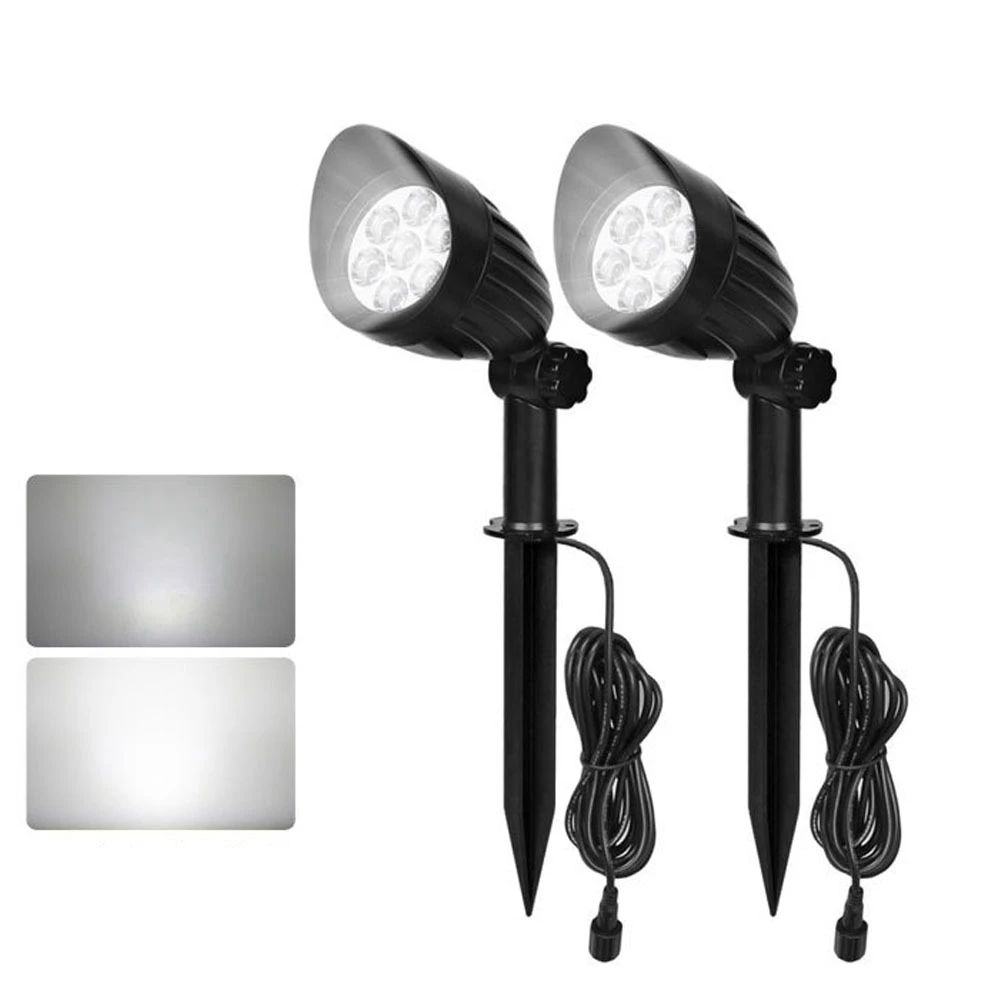 5W LED Outdoor Solar Lamp Solar Powered LED Light-controlled Lawn Lights Outdoor Waterproof Yard Wall Landscape Lamps Led Solar