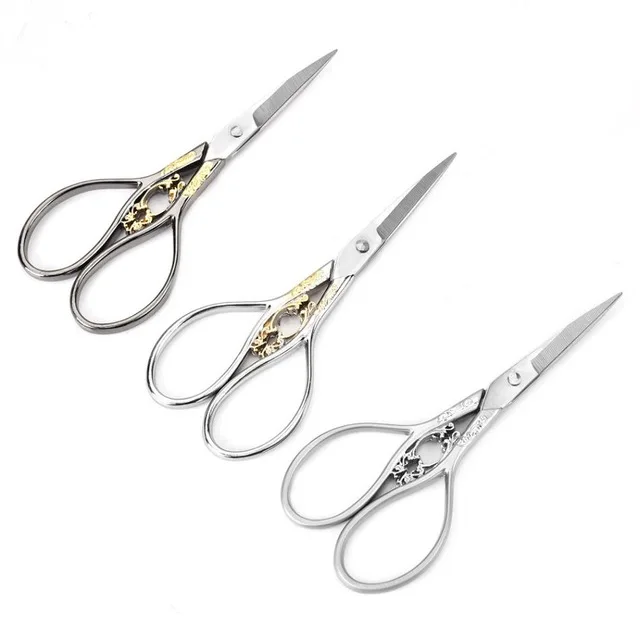 

Embroidery scissor classic handicraft Fabric Antique DIY Cut stitch Craft Sewing Tailor Art cross Vintage European Retro