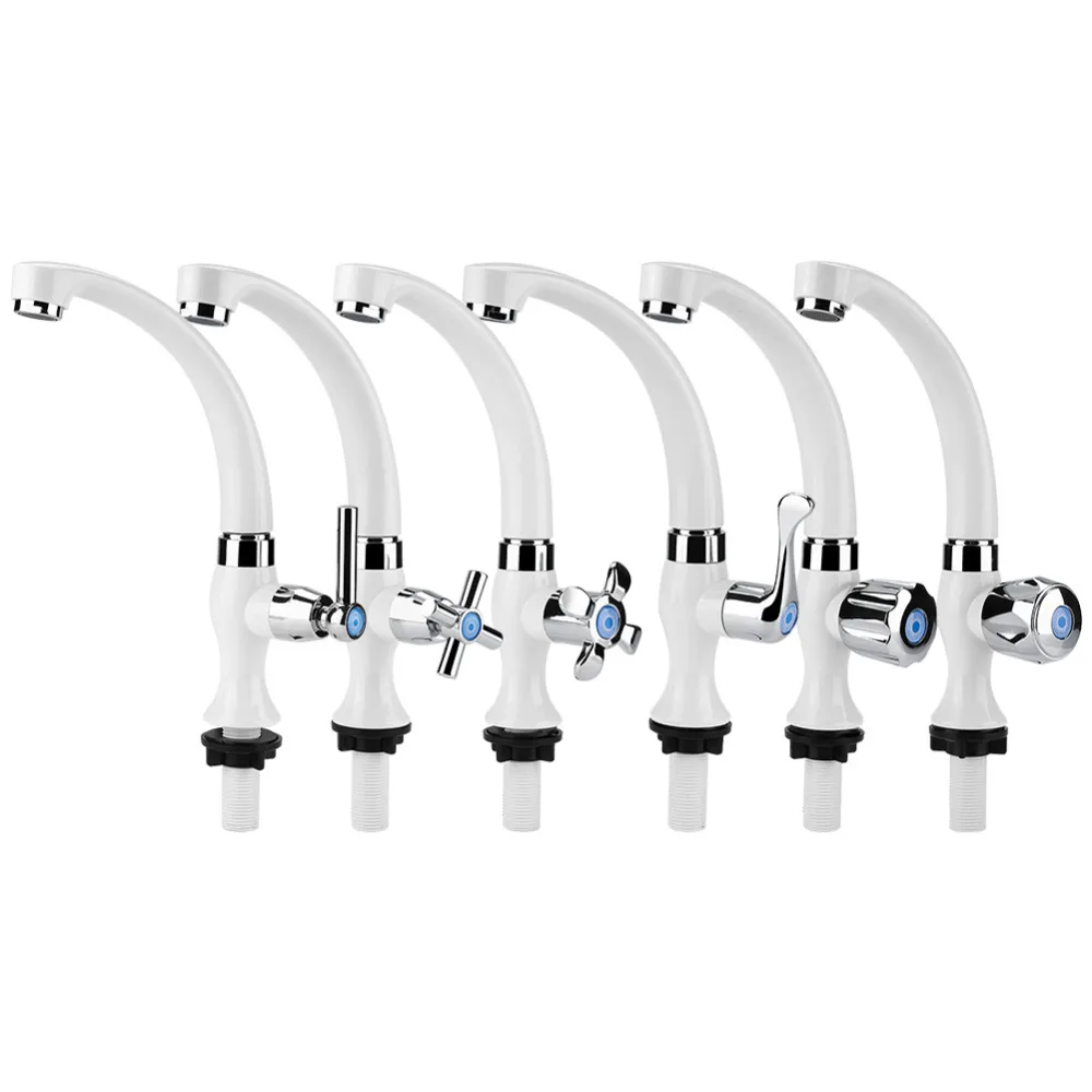 G1/2 ABS пластиковый одиночный кран для холодной воды кухонный раковины аксессуары