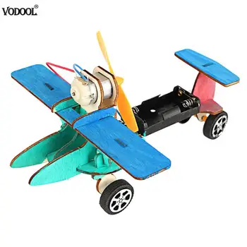 

Kids Adults Vehicle Puzzles Wooden Aircraft Learning Education Assemble Toy Easy Control Improve Child's Imagination