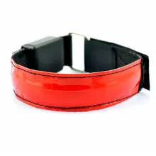 Рука Теплее Пояс световой повязку безопасности спортивный ремень свет до повязку светодиодный повязки для бега Велоспорт