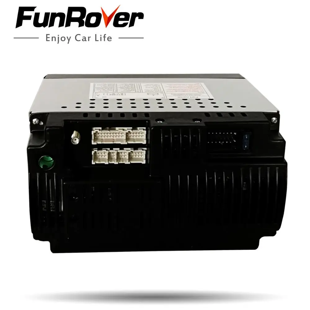 Best Funrover 8 core android 2 din android car dvd player for Toyota Universal Corolla Hilux Vios prado rav4 autoradio gps navi vedio 5