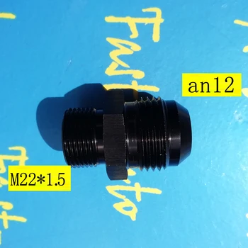 

male M22 P1.5 M22 * 1.5 M22*1.5 22*1.5 to 12an an12 an 12 male adaptor adapter Fitting