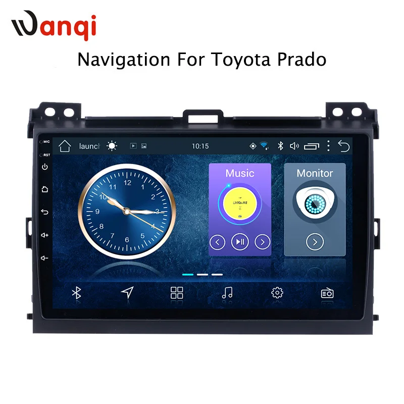 

9 inch Android 8.1 For Toyota Prado 2004-2009 HD Car DVD Player GPS Navigation Radio support rear camera SWC RDS