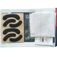 1 шт. в упаковке 2 комплекта Мышь подошва коврик 0,6 мм тефлон для горячей линии/тигровый геймерский стальная серия Kinzu/Кана/v2/V3 Мышь