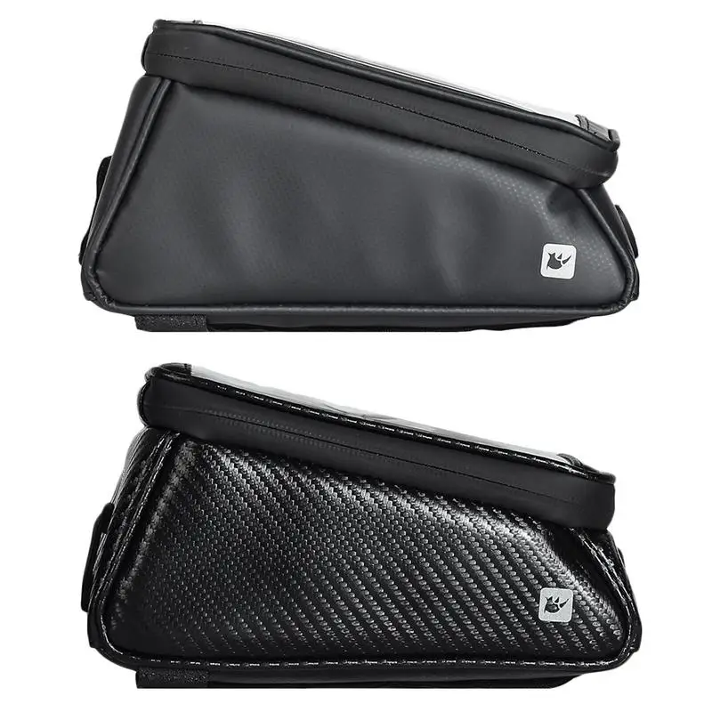 Clearance Mountain Bike Front Tube Bag Front Beam Mobile Phone Touch Screen Bag Waterproof Multi-function Bicycle Handle Bag 2 Clearance Mountain Bike Front Tube Bag Front Beam Mobile Phone Touch Screen Bag Waterproof Multi-function Bicycle Handle Bag 2