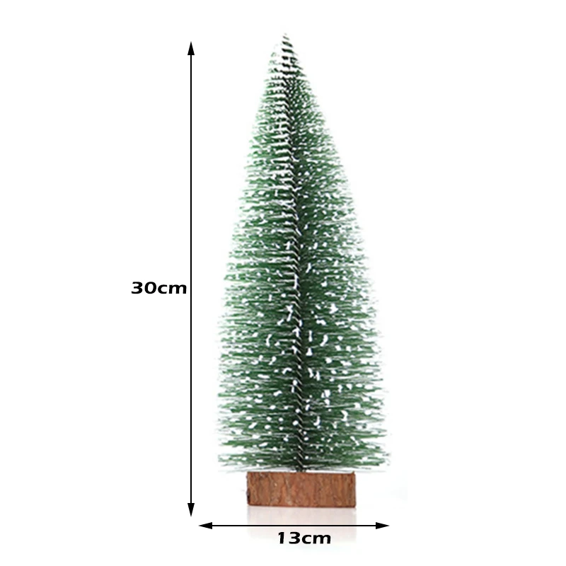 

Mini Snow Christmas Tree Pine needle tree Ornaments Xmas Home Bar mall Decor