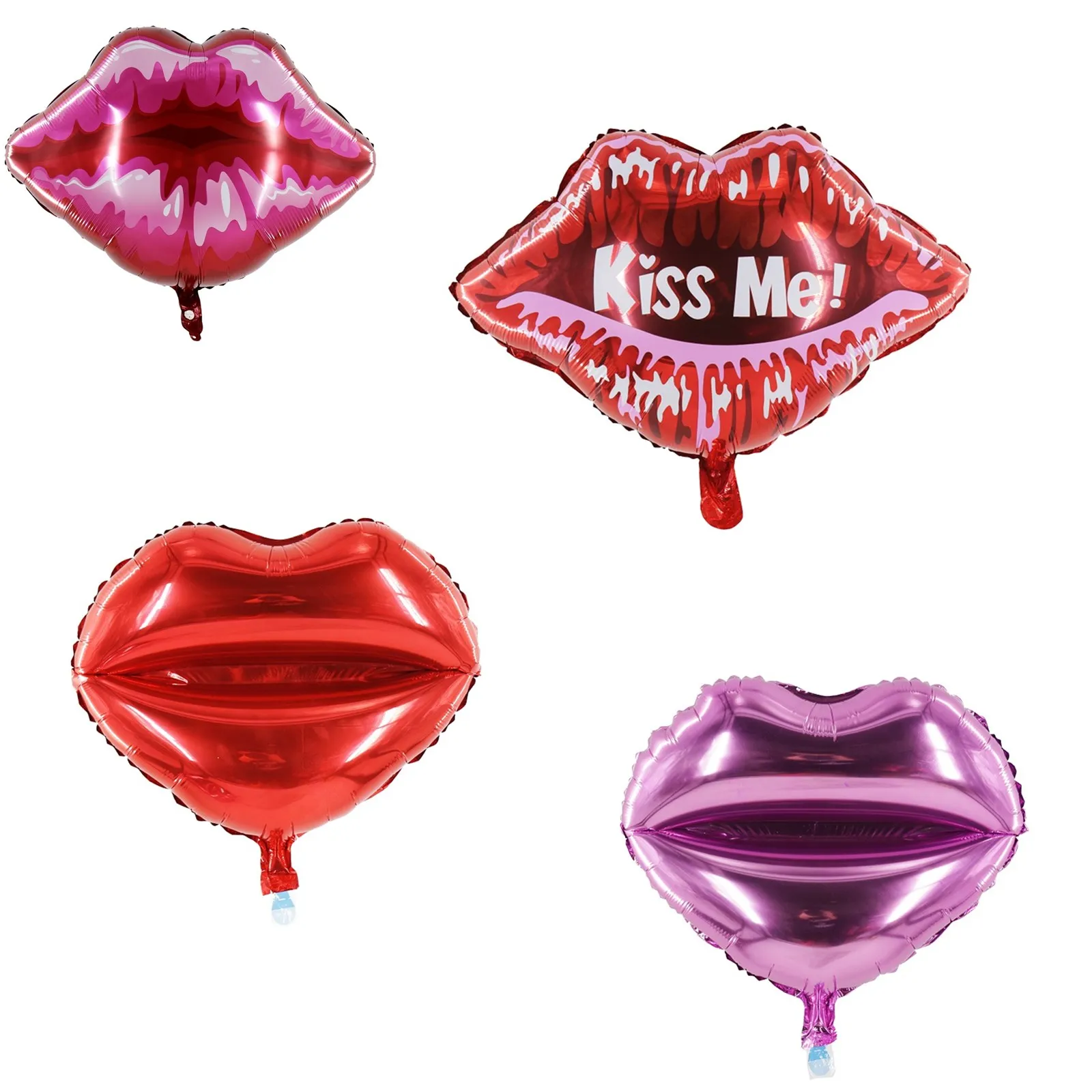 1 шт. воздушные шары с гелием для губ Love Globos розовый красный воздушный шар на День