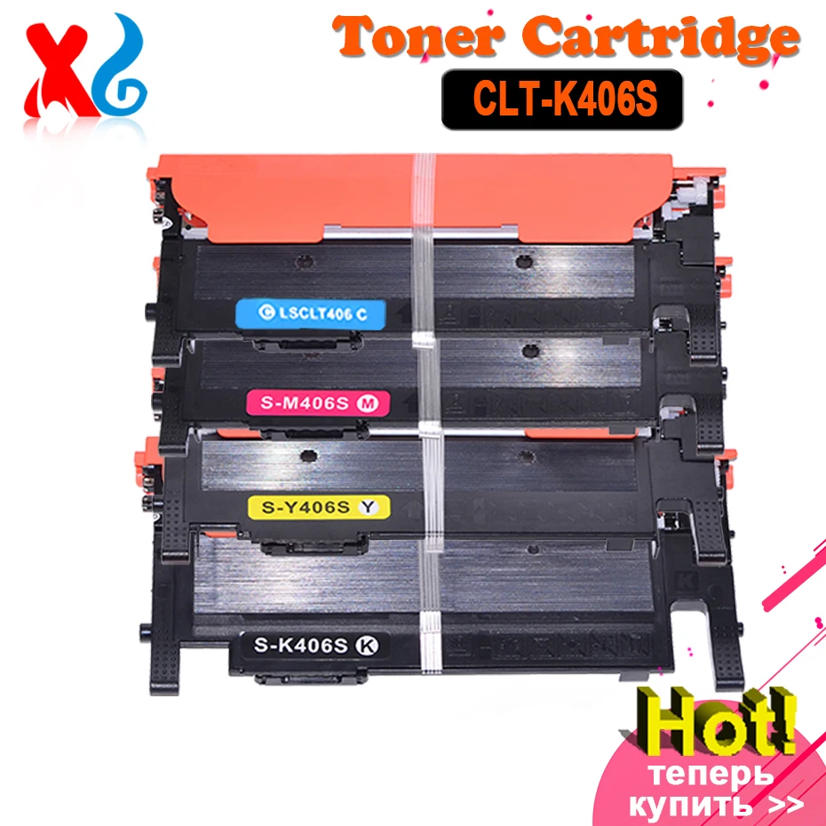 1 Set CLT K406S Toner Cartridge Compatible for Samsung CLT K406S CLP ...