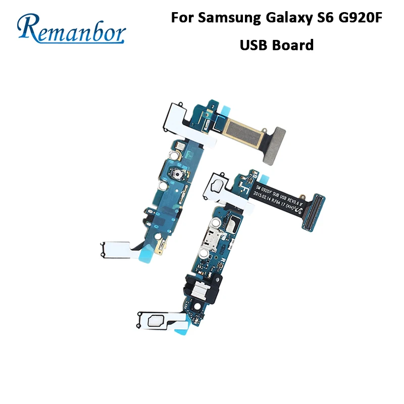 Remanbor для Samsung Galaxy S6 G920F G920FD G920FQ G920I G920T G9200 G920S G920K USB доска Plug заряд Замена платы |