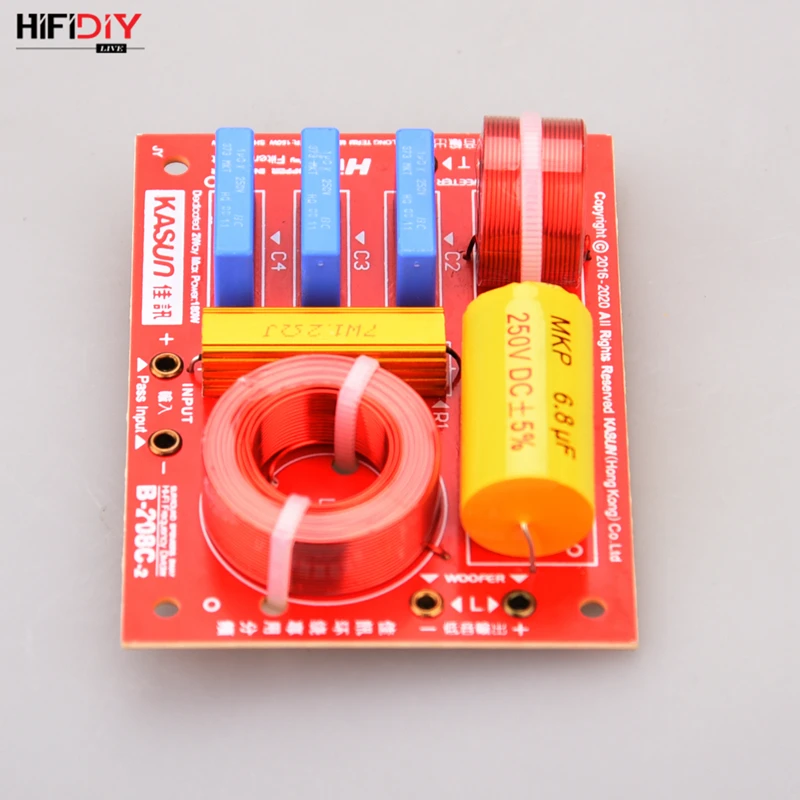 Pinça e Alto-falante Divisor de Frequência Filtros de Cruzamento Hifidiy Live Unidades Baixo Hi-fi Alto-falantes Áudio Surround 2 - Image 4